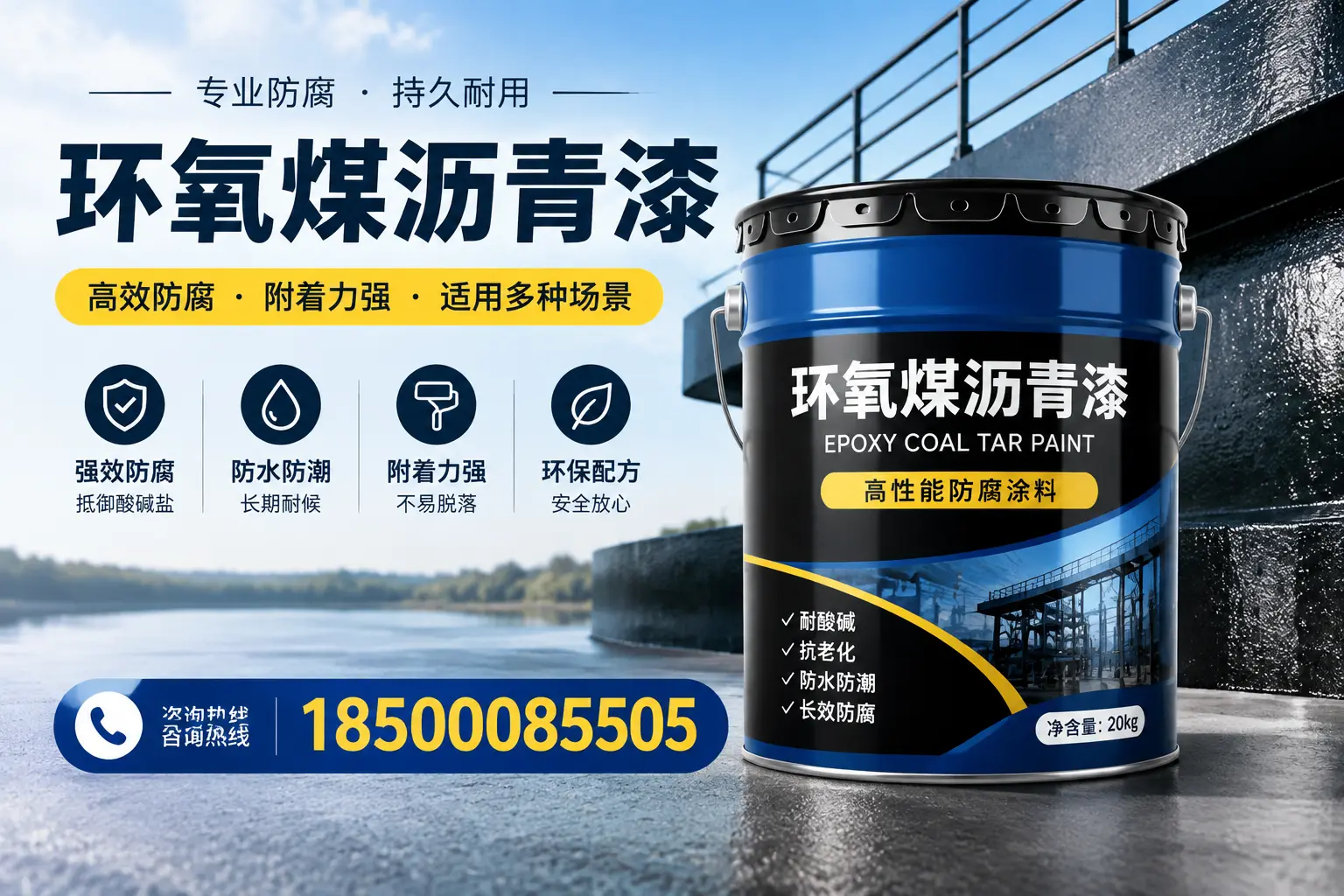 环氧煤沥青漆在不同气候条件下的表现分析,萍乡适用性